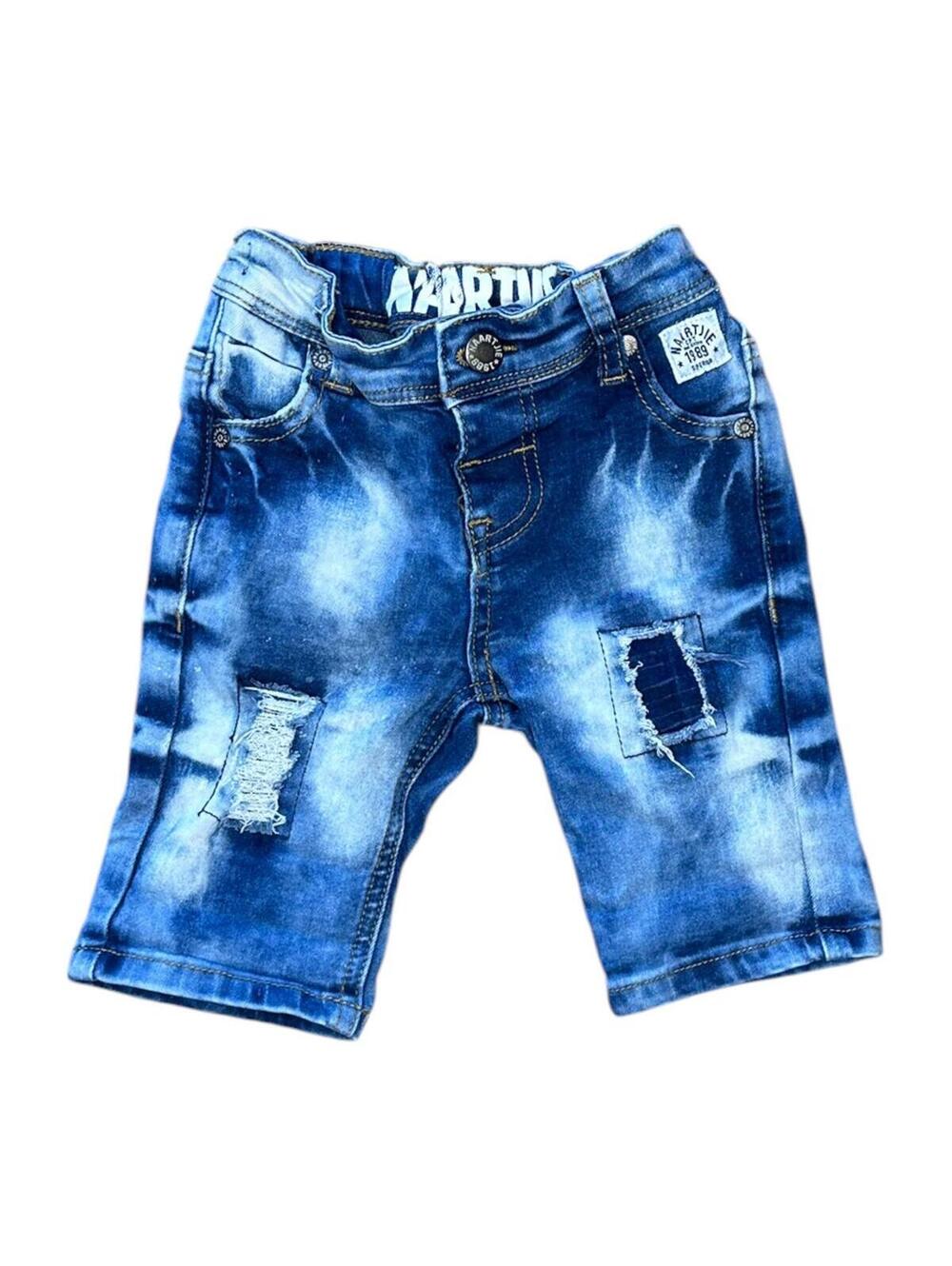 Naartjie Boys Distressed Denim Shorts Size 2/3